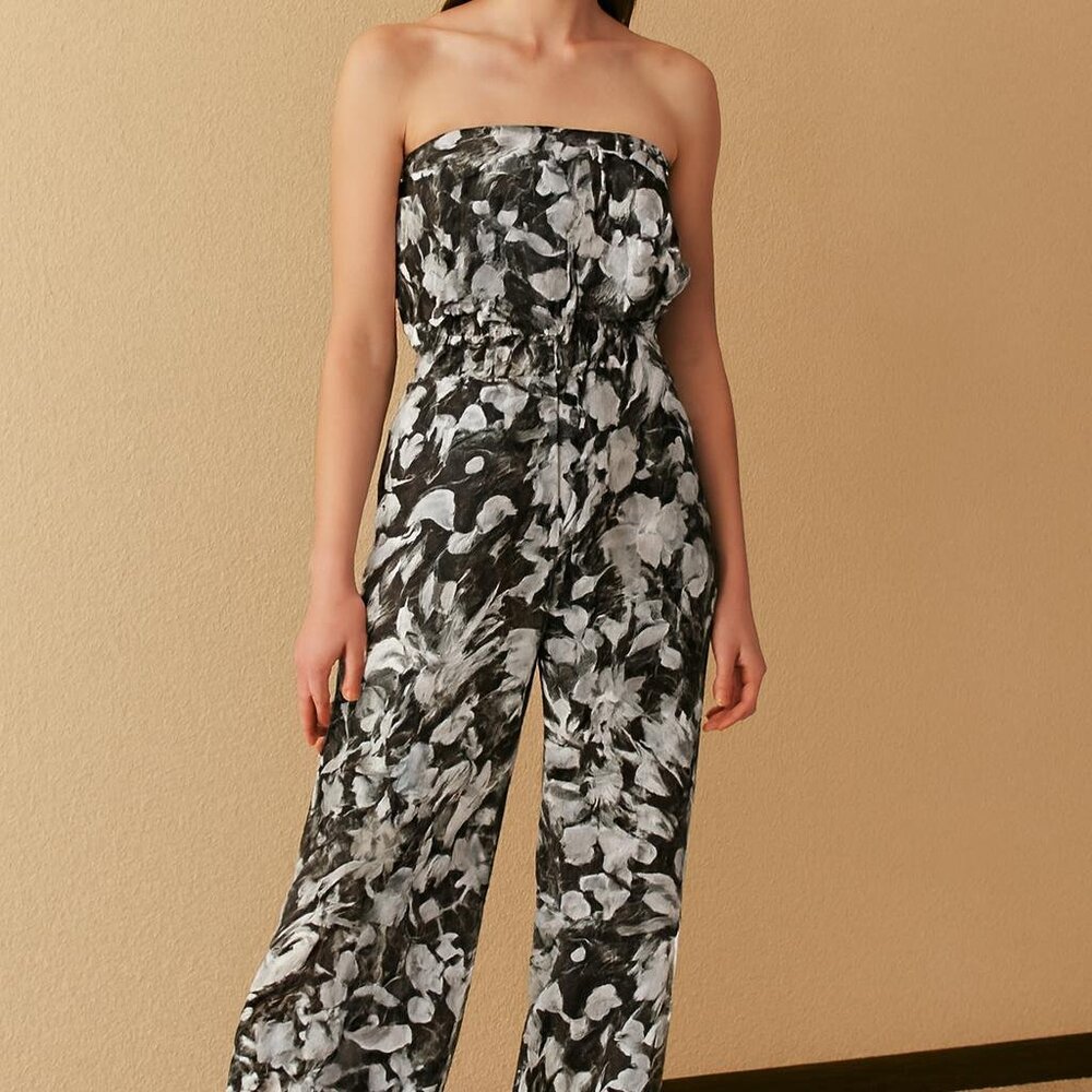 Lucky Brand Strapless Jumpsuit